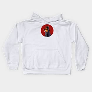 Carunculated caracara Kids Hoodie